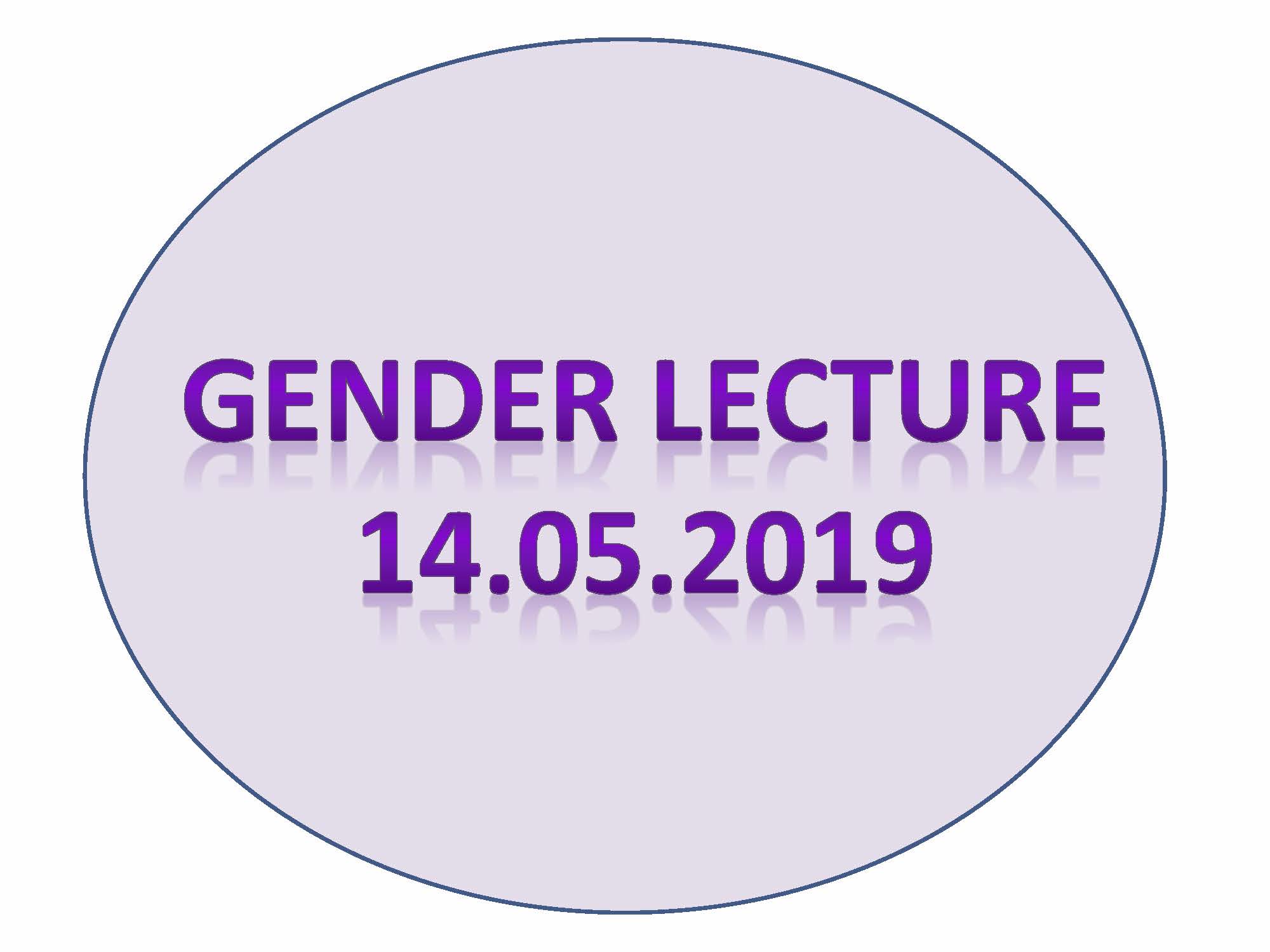 Zum Artikel "Fortsetzung der Vortragsreihe Gender Lectures am 14.05.2019"