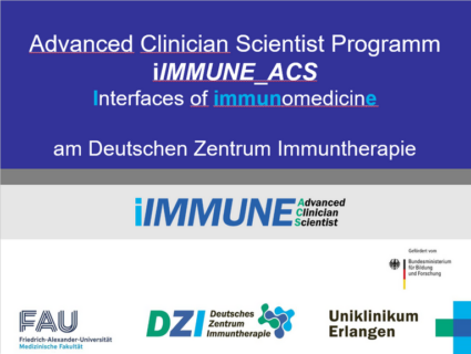 Zum Artikel "Ausschreibung iIMMUNE_ACS Advanced Clinician Scientist Programm"
